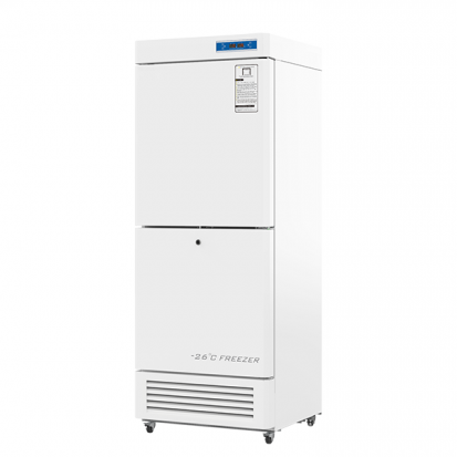 laboratory refrigerator combined with freezer